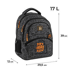 Рюкзак GoPack Education No More Rules GO25-175M-5