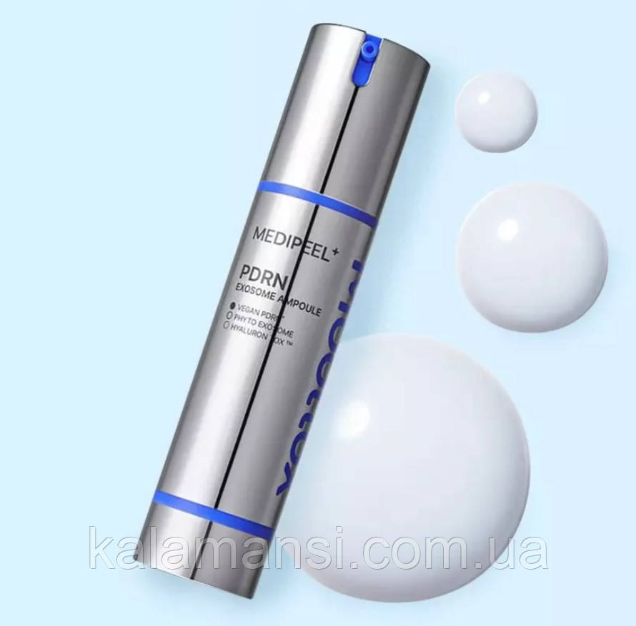 Сироватка із полінуклеотидами для відновлення еластичності шкіри Medi-Peel Mooltox PDRN Exosome Ampoule 50 мл, фото 1