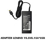 Блок живлення для ноутбука Lenovo 19.5V 6.15A (USB pin) 120W
