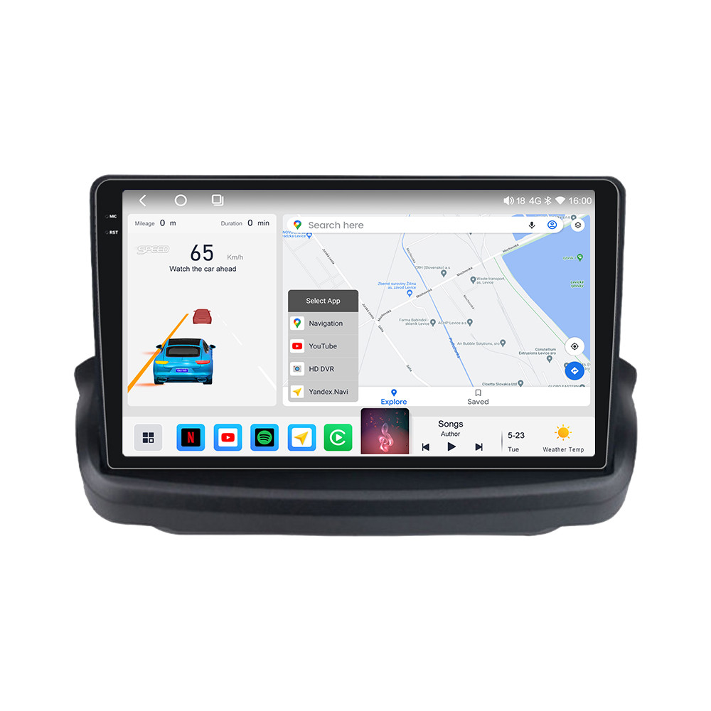 Штатна магнітола Mekede M6 Plus Hyundai Genesis / Rohens (2009-2012) (0 Din) CarPlay QleD