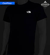 Футболка Coolpass The North Face 5514м (Уп.4шт M-XXL), Оливковий, фото 3