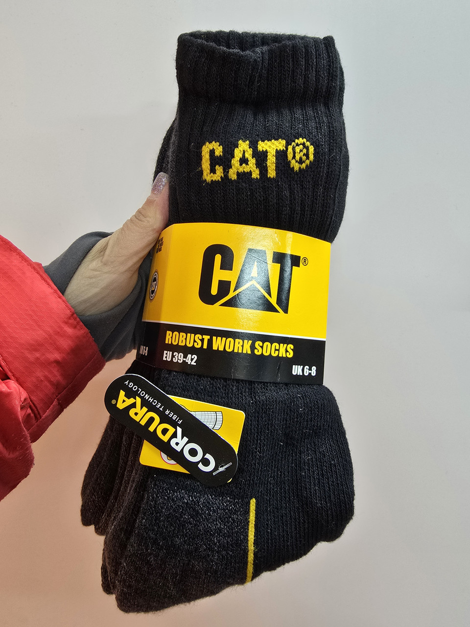 Носки чоловічі Cat 3пари. теплі 39-42, 43-46, фото 1