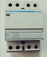 Контактор ESC442 40А, 2НО+2НЗ, 230В модульный Hager