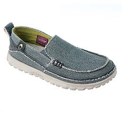 Чоловічі мокасини Hodaki Boatswain Caress Dark Grey