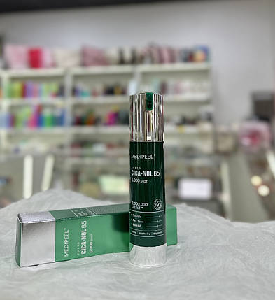 Сироватка-пілінг з подвійною концентрацією спікул та центелою Medi-Peel Phyto Cica-Nol B5 6000 Shot Serum 50мл, фото 1