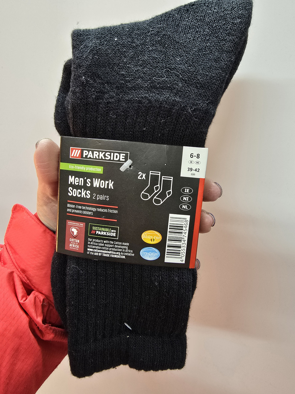 Носки чоловічі Parkside 2 пари. 39-42 теплі, фото 1