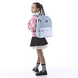 Рюкзак GoPack сіро-блакитний Education Teens GO25-140L-2, фото 11