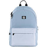 Рюкзак GoPack сіро-блакитний Education Teens GO25-140L-2, фото 3
