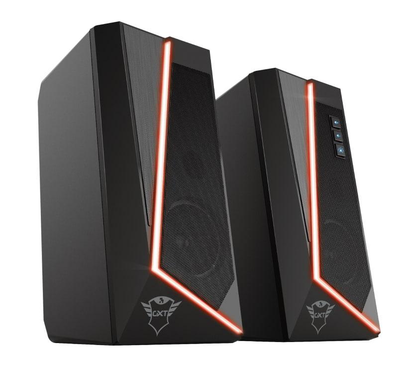Акустична система для пк Trust GXT 609 Zoxa 2.0, USB/AUX, RGB, чорна