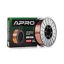 Зварювальний дріт ER70S-6 0,8 мм 5 кг п.б. APRO, фото 3