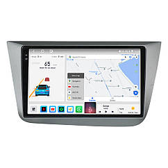 Штатна магнітола Mekede M6 Plus Seat Altea 5P (2004 - 2015р) Toledo 5P III 3 (2004 - 2009) CarPlay QleD