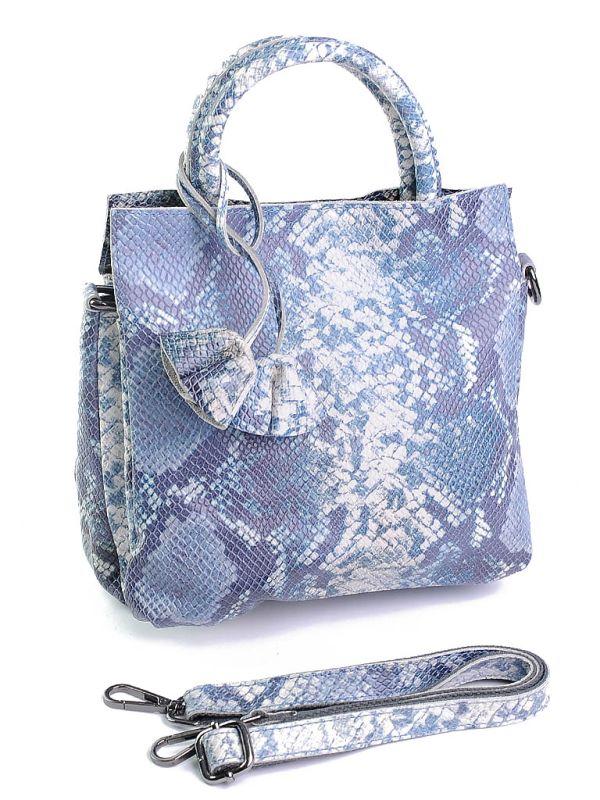 Сумка Женская кожа B363-3 Blue.Купити жіночі сумки із натуральної шкіри balisa.com.ua
