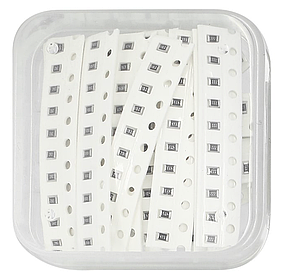 Резистори SMD 0805 (2012) набір 200шт 5% 0Ом-1МОм 20 номіналів по 10 штук