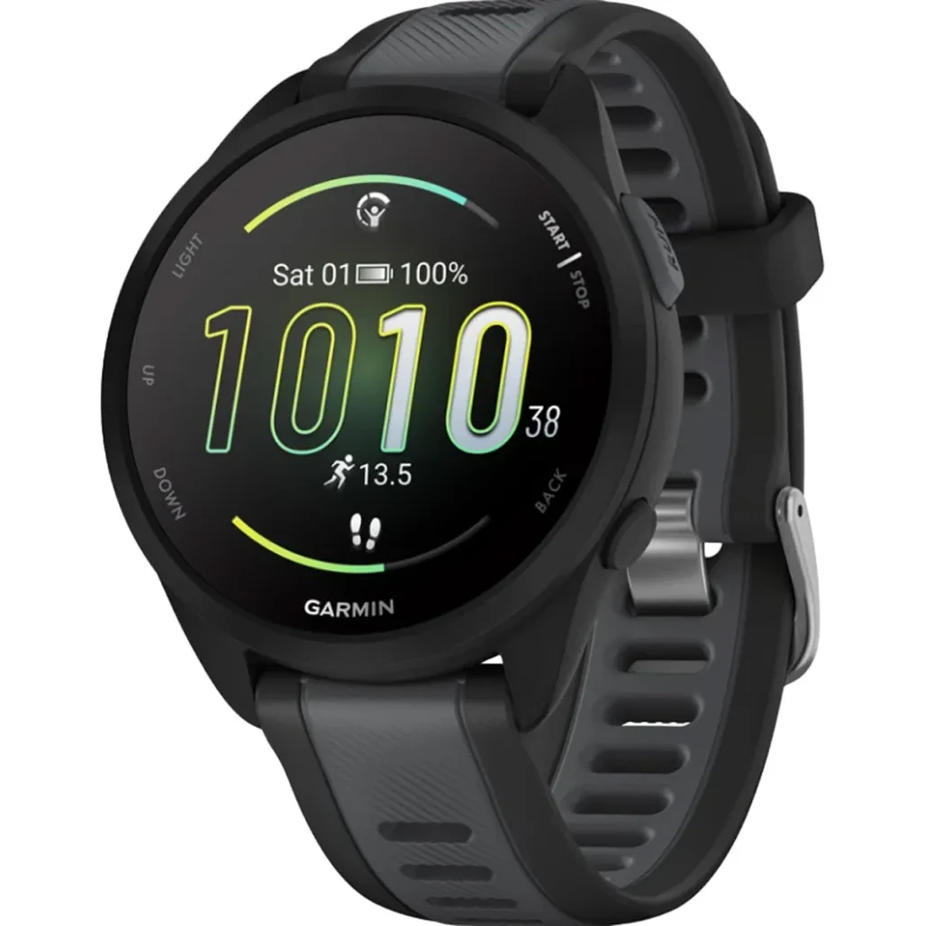 Смарт-годинник Garmin Forerunner 165 Black/Slate Gray (010-02863-20/A0)