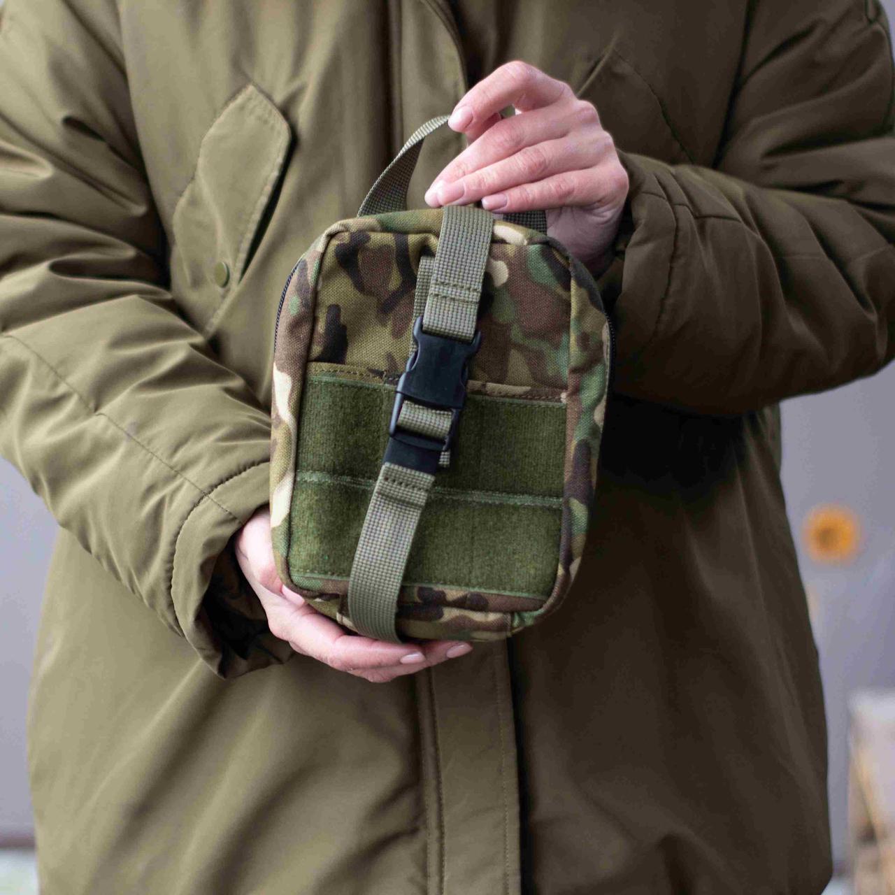 Підсумок-аптечка індивідуальна, тактична аптечка Мультикам