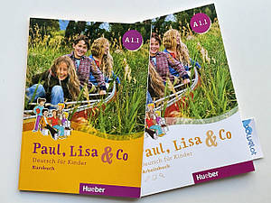 Комплект Paul, Lisa und Co A1.1 Kursbuch + Arbeitsbuch