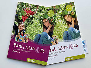Комплект Paul, Lisa und Co A1.2 Kursbuch + Arbeitsbuch