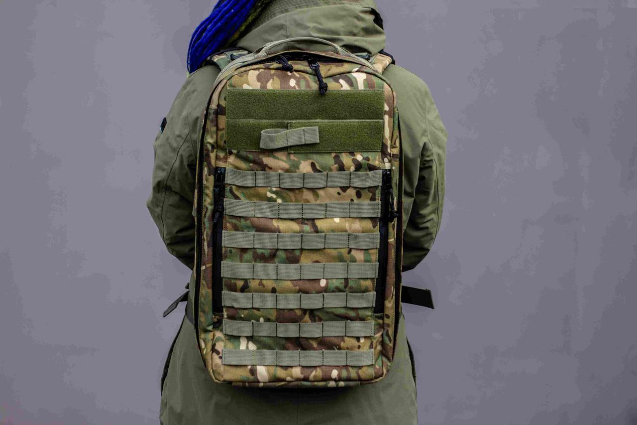 Рюкзак медичний для польового медика ССО з боксами та ампульницею 21л Стохід Мультикам