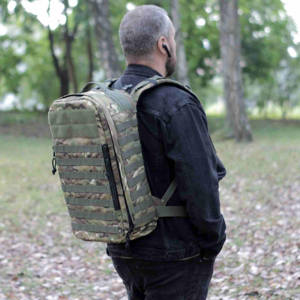 Рюкзак для дронів, сумка для перенесення DJI MAVIC, Autel та 15 батарей Стохід Мультикам армійська тактична