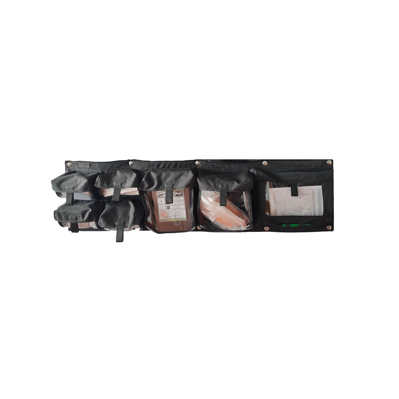 Органайзер для військового медика з прозорими кишенями та папкою для документів Варіант 3 Стохід