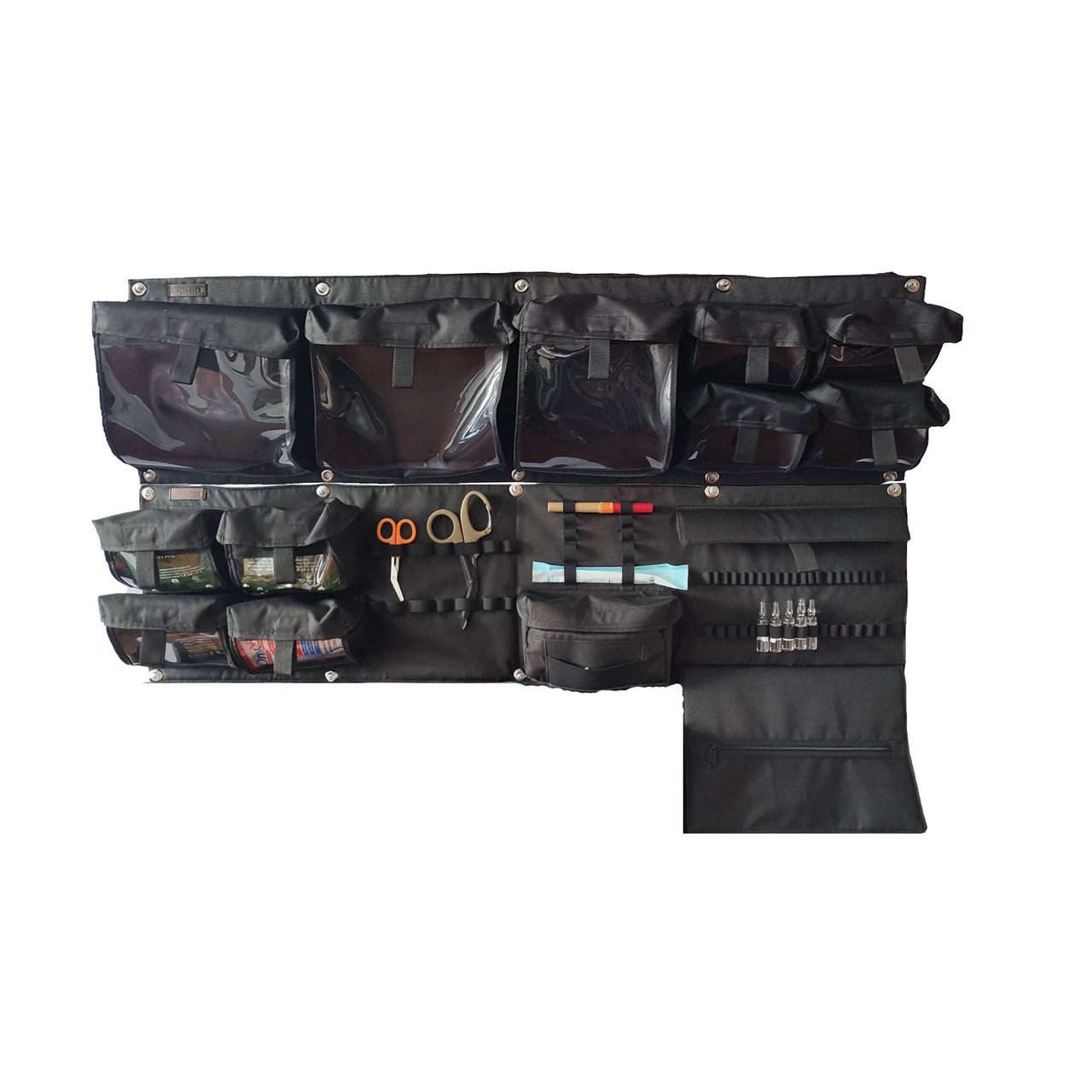 Органайзер медичний для швидкої, мобільного пункту з прозорими кишенями Стохід Варіант 2+4