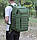 Рюкзак для дронів, сумка для перенесення 4-5 шт FPV дронів Стохід Олива армійська тактична, фото 3