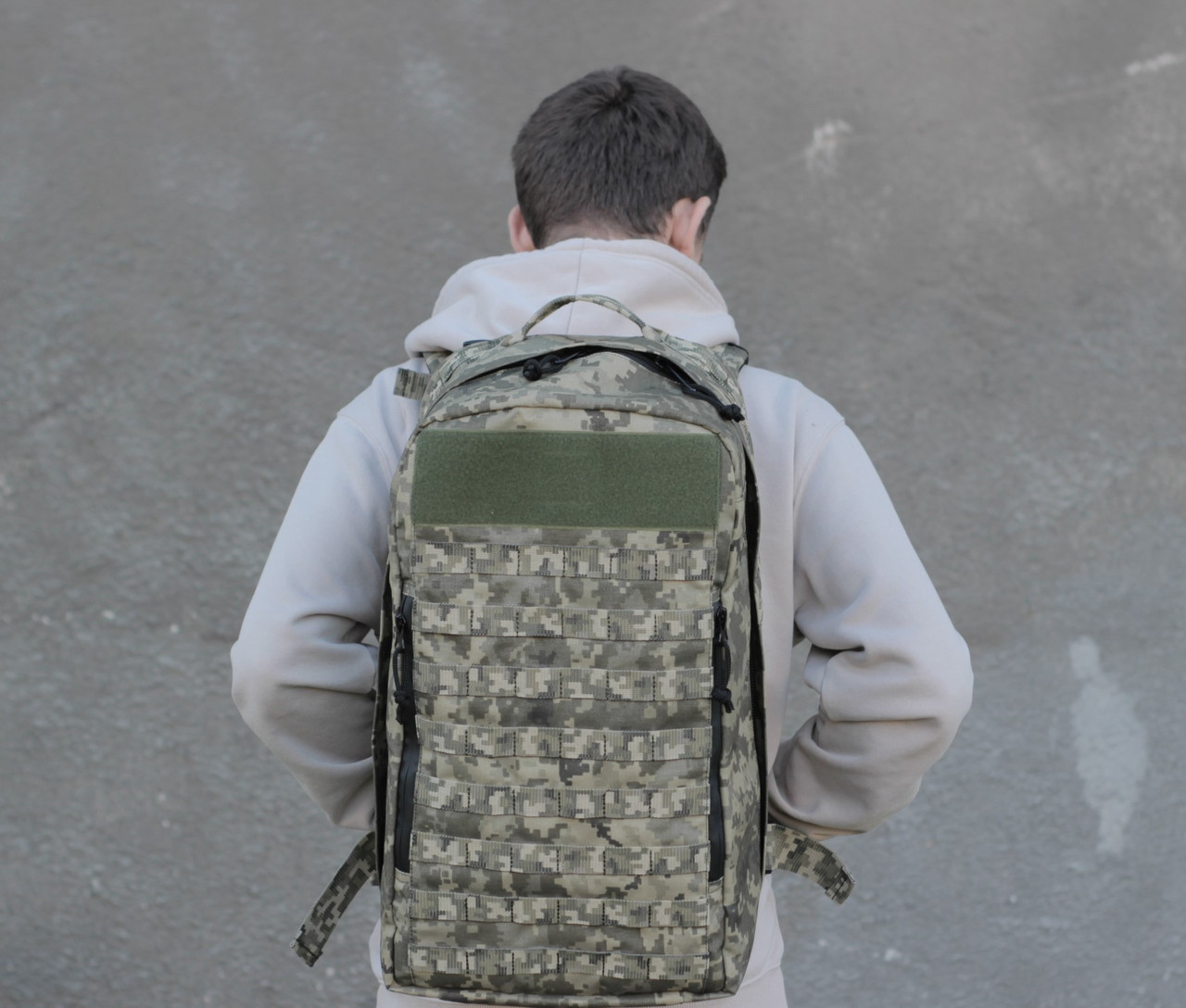 Рюкзак санітара Піксель бойовий тактичний, сумка-укладка для військових медиків ЗСУ на 37 літрів Стохід Піксель