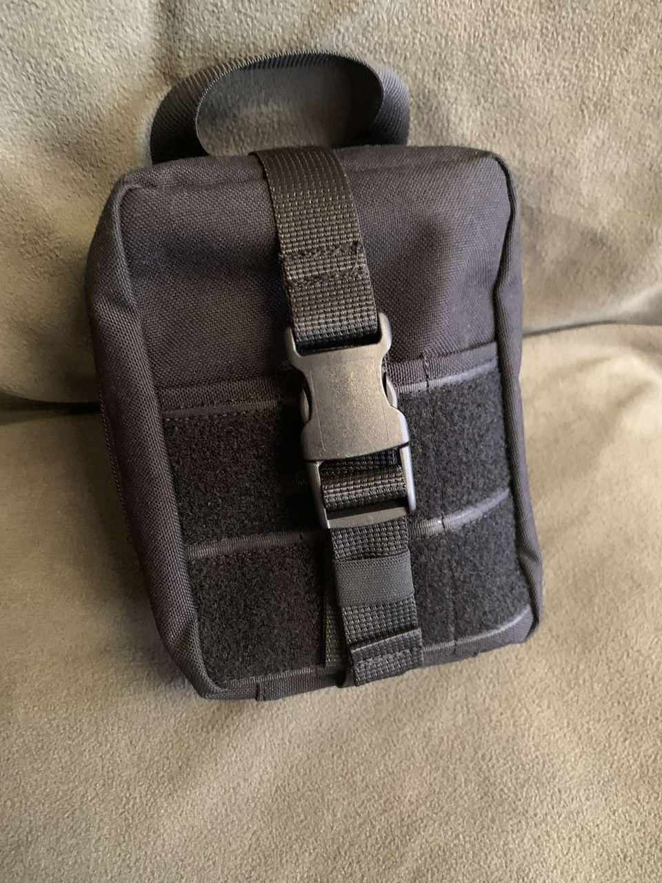 Аптечка тактична військова з системою швидкого скидання, аптечка підсумок медична індивідуальна ІНАП, IFAK Чорний