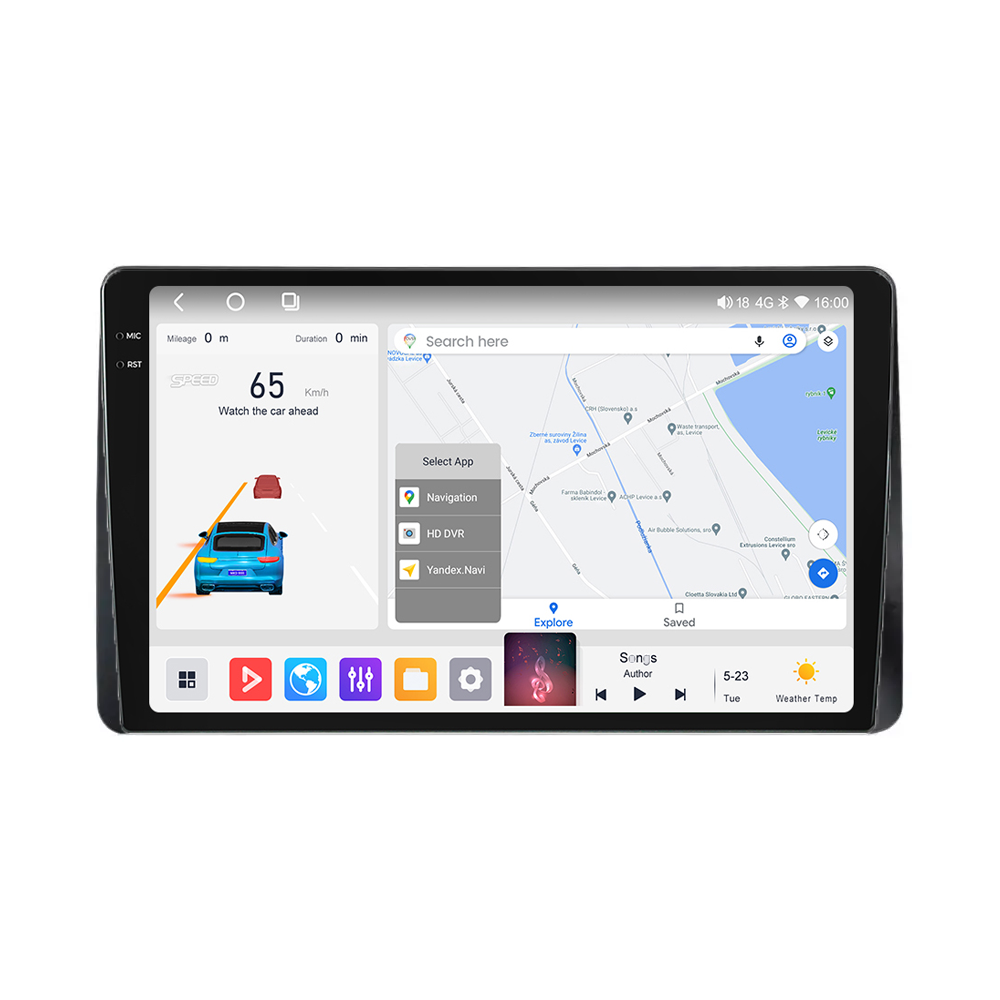 Штатна магнітола Mekede MS 2k Renault Duster / Arkana (2019-2023) CarPlay QleD