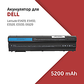 Батарея 5200mAh T54F3 для Dell Latitude E5420 E5520 E6120 E6430 E6520 04NW9 8858X 911MD HCJWT M5Y0X P9TJ0 YKF0M