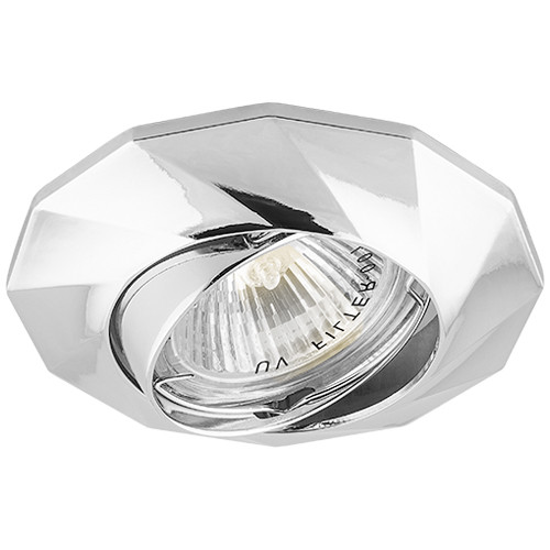 Вбудований світильник Feron DL6021 хром, фото 1