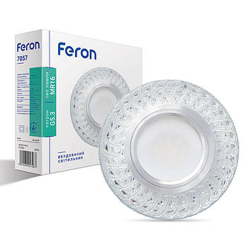 Вбудований світильник Feron 7057 з LED-підсвіткою