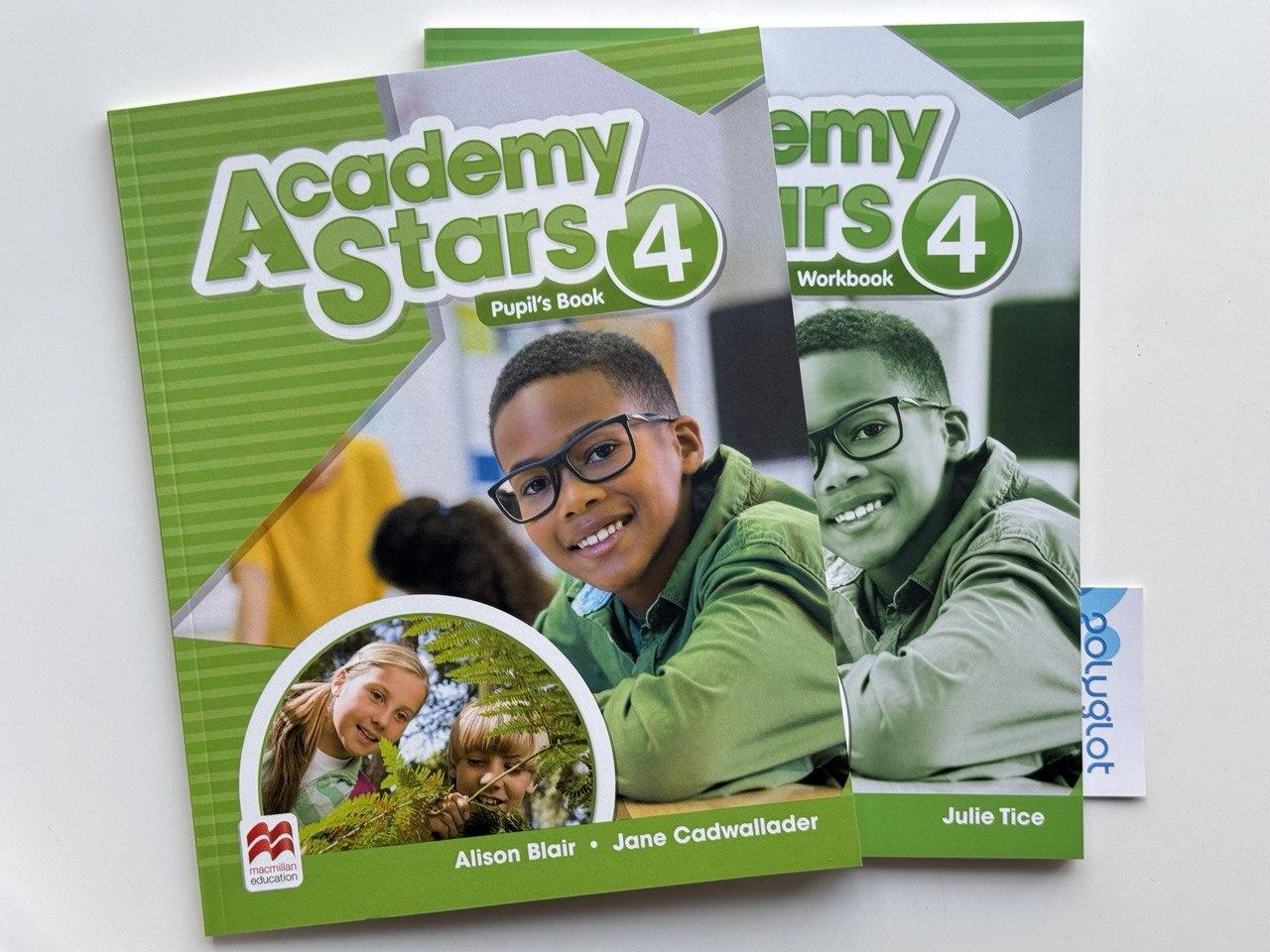 Комплект Academy Stars 4 Pupil's Book + WorkBook