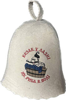 Шапка для сауни, шапка для лазні