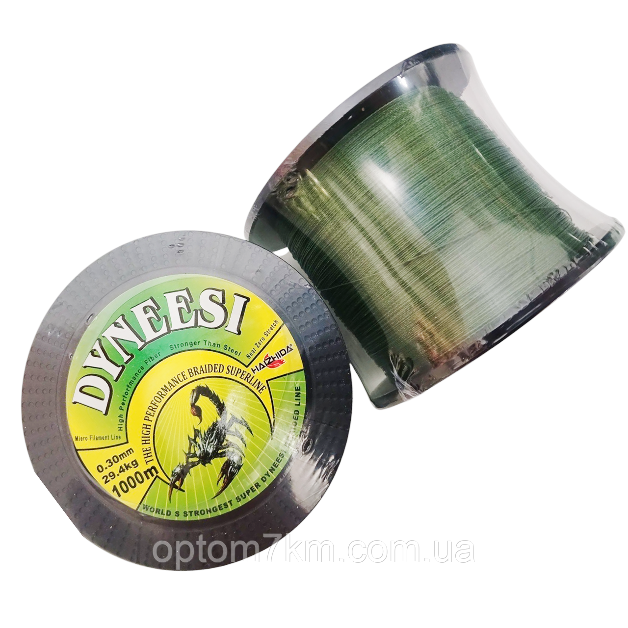 Шнур рибальський Dynessy 0,10 до 0,5 1000 м