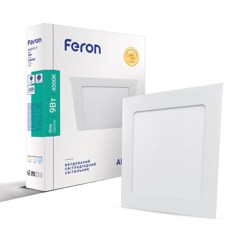 Світлодіодний світильник Feron AL511-1 9W 4000K