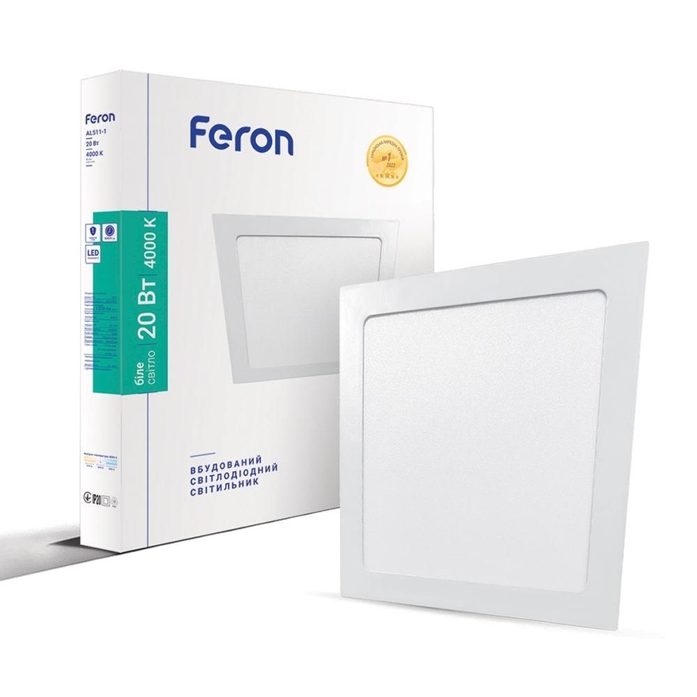 Світлодіодний світильник Feron AL511-1 20 W 4000 K