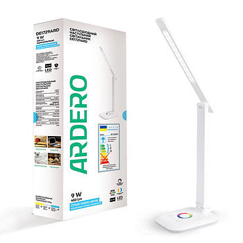 Настільний світлодіодний світильник Ardero DE1729ARD 9 W білий