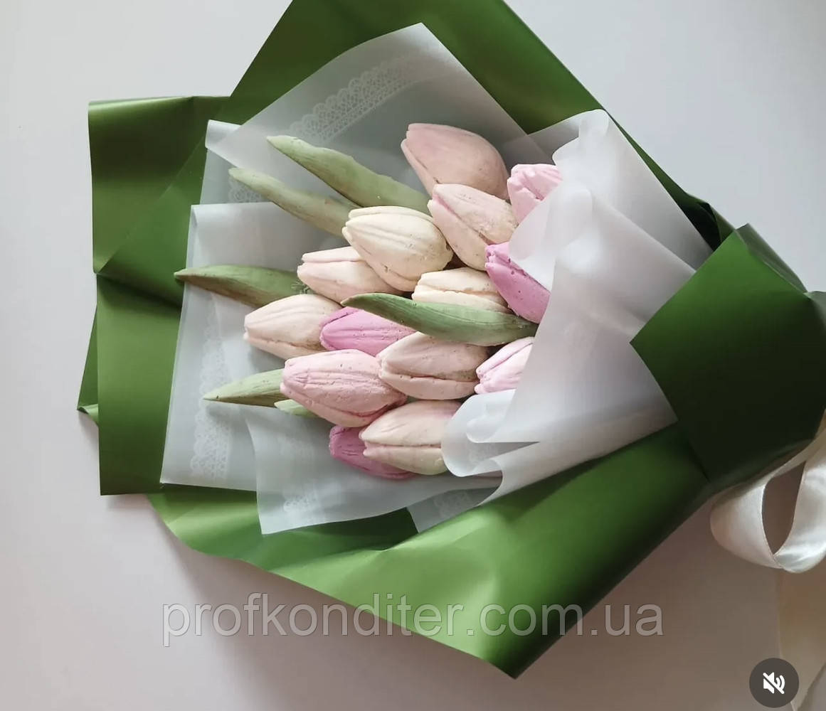 Новинка! Силіконовий молд Головка тюльпана №5