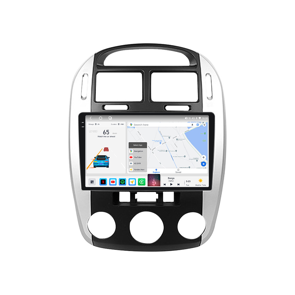 Штатна магнітола Mekede M6 Plus Kia Cerato 1 LD (2004 - 2008) CarPlay QleD