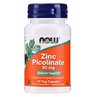 Цинк піколінат Now Zinc Picolinate 50mg 60 caps