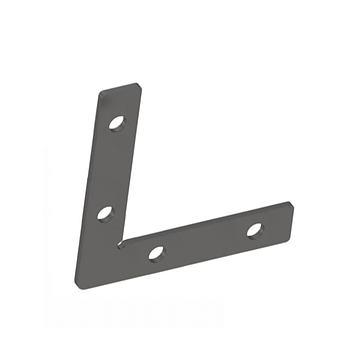 Алюмінієвий Профіль PROLUMTM — Накладний, Анодований (Комплект)