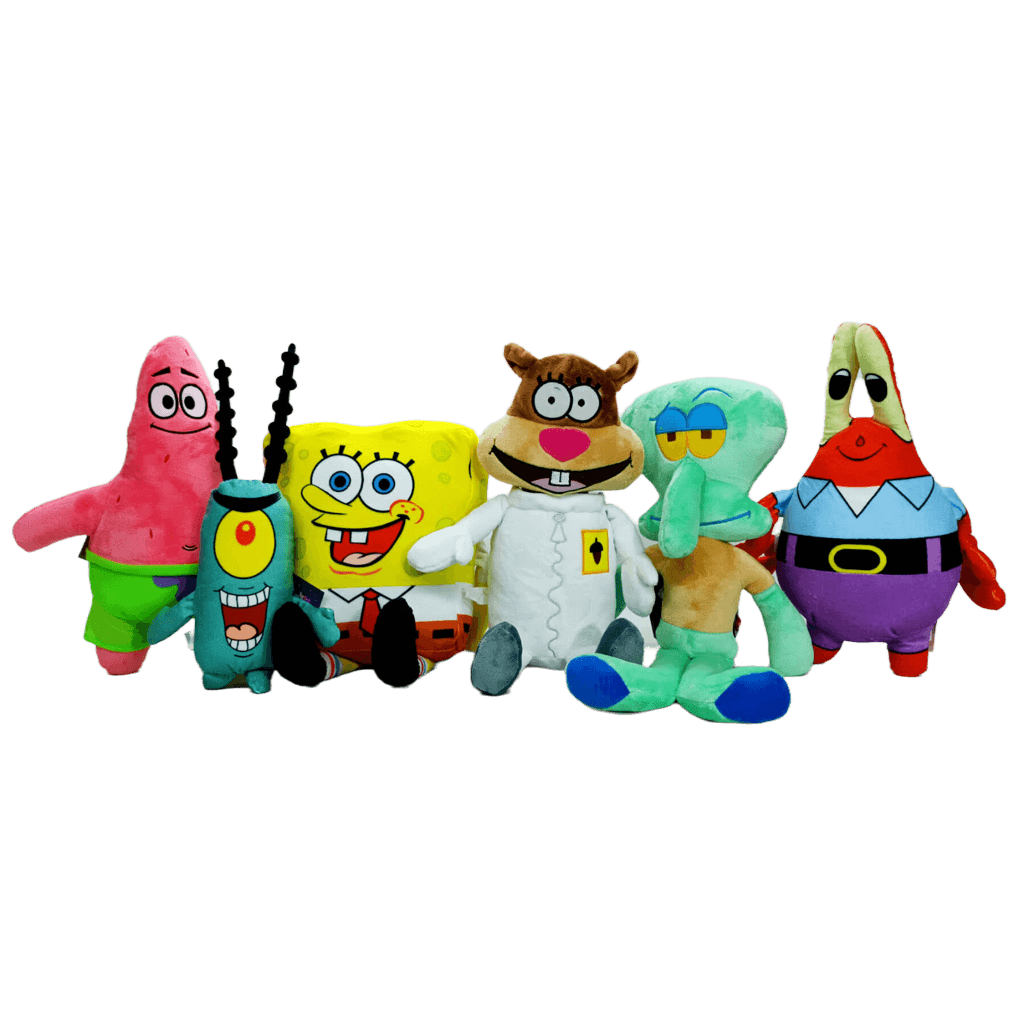 Набір м'яких іграшок Star toys «Спанч Боб і друзі» 6 персонажів 6756576-69-2