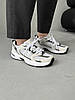 Жіночі кросівки New Balance 530 Grey White Взуття Нью Беланс 530 сірі шкіра текстиль демісезон унісекс, фото 10