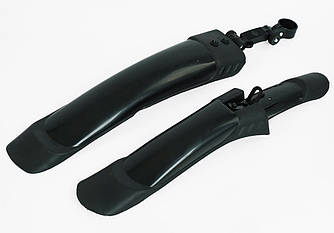 Крила велосипедні 0307, ​​розмір коліс 24"-26" чорні