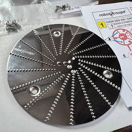 Диск ніж-тертка ø 127 мм (арт. 39911) оригінал для соковичавниці Robot Coupe J80/Ultra, фото 2