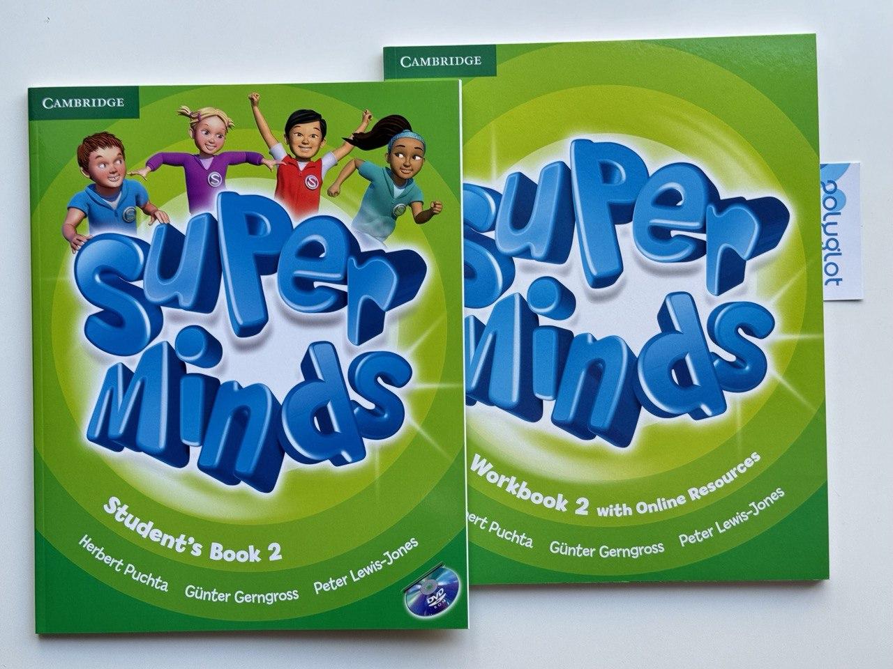 Комплект Super Minds 2 Student's Book + WorkBook (оригінал), фото 1