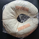 Рогалик з ліпучками на масажний стіл під обличчя, фото 4