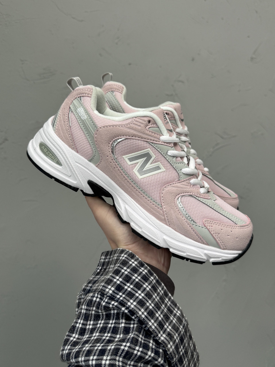 Жіночі кросівки New Balance 530 Pink Взуття Нью Беланс 530 рожеві шкіра сітка демісезон