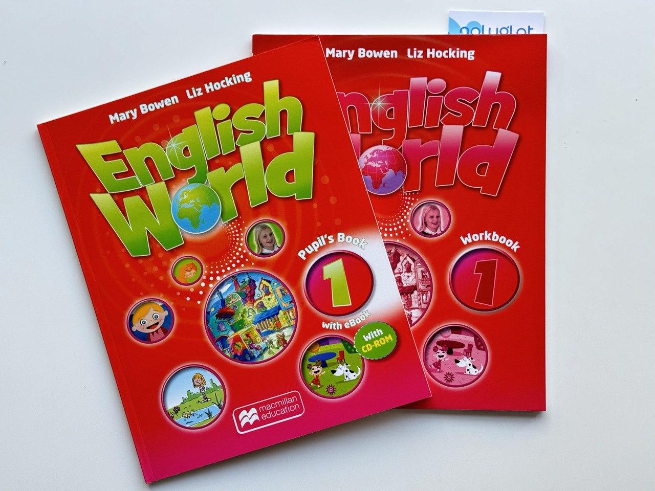 Комплект English World 1 Student's Book + WorkBook (оригінал), фото 1